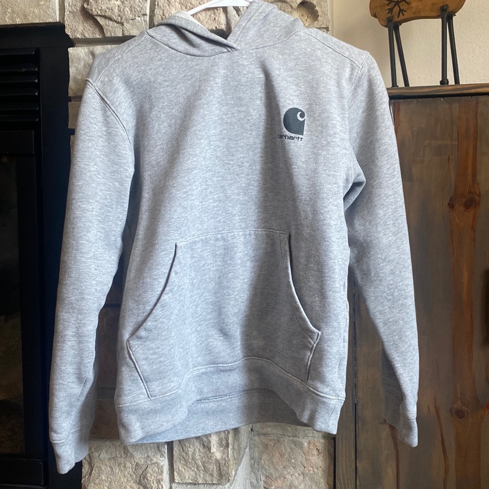 Grey Carhartt hoodie